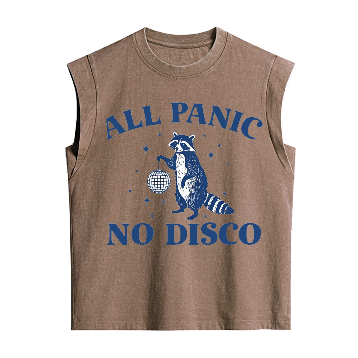 Purplehecate All Panic No Disco Vintage Washed Tank