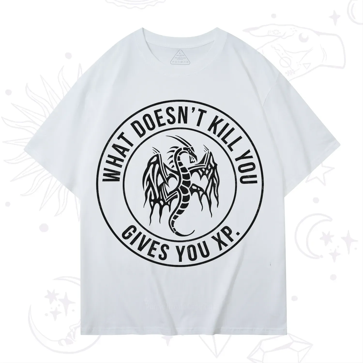 Purplehecate What Doesn't Kill You Gives You XP T-Shirt