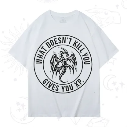 Purplehecate What Doesn't Kill You Gives You XP T-Shirt