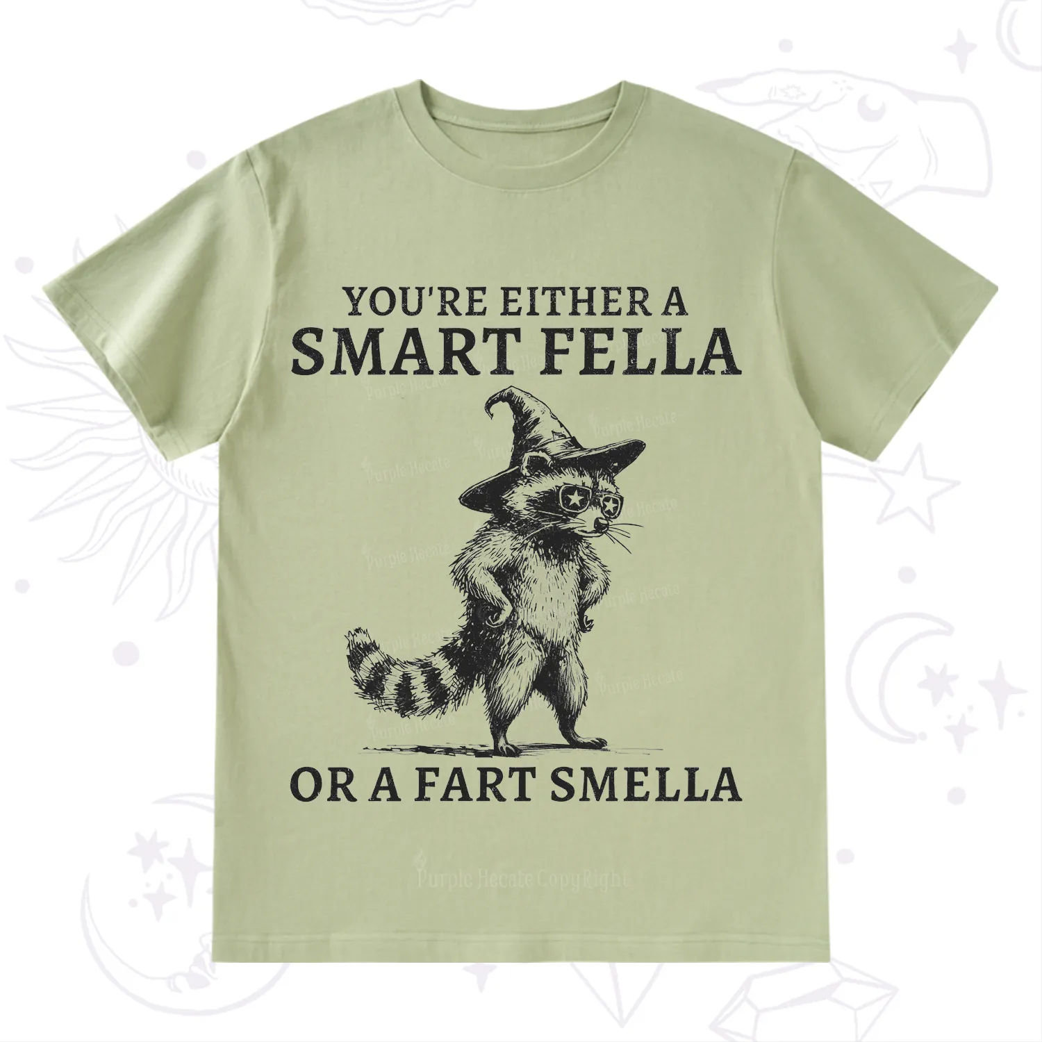 Purplehecate You're Either A Smart Fella or a Smart Fella  T-Shirt
