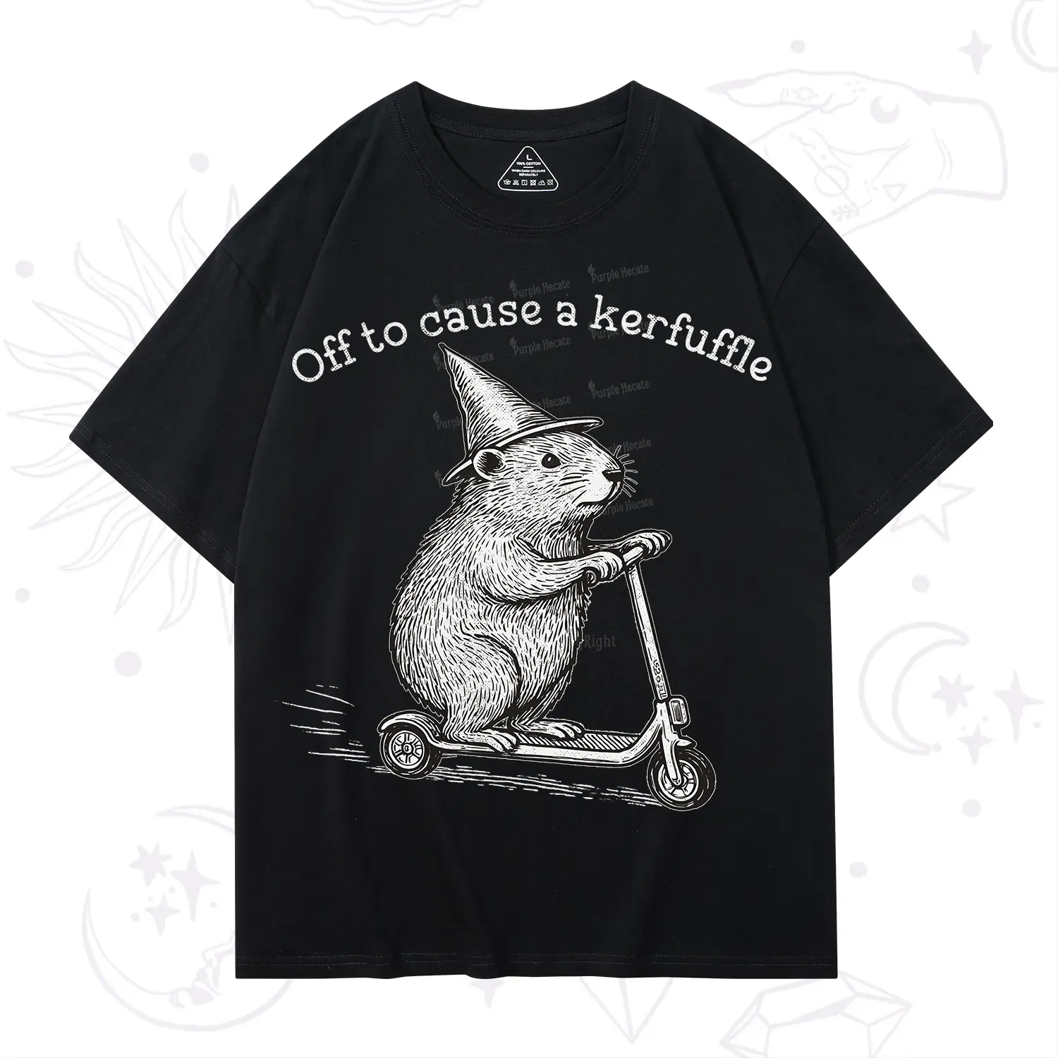 Purplehecate Off to Cause A Kerfuffle T-Shirt