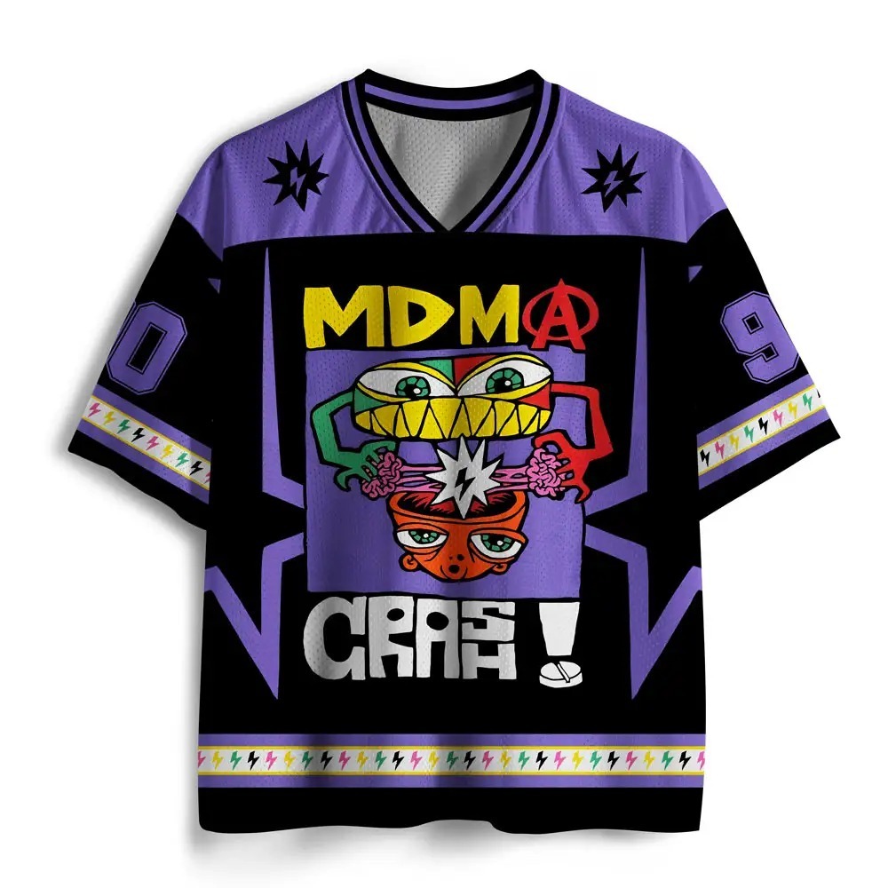Purplehecate Mdma Crash Mesh Jersey