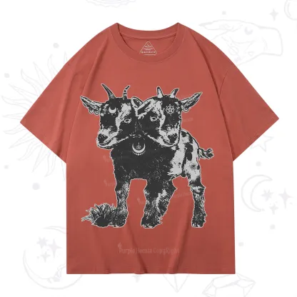 Purplehecate Two Headed Goat T-Shirt