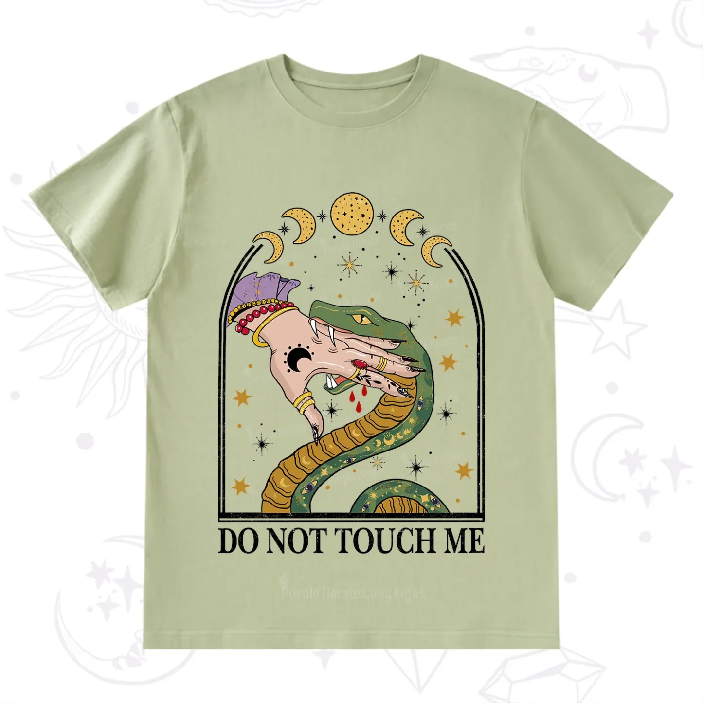 Purplehecate Do Not Touch Me T-Shirt