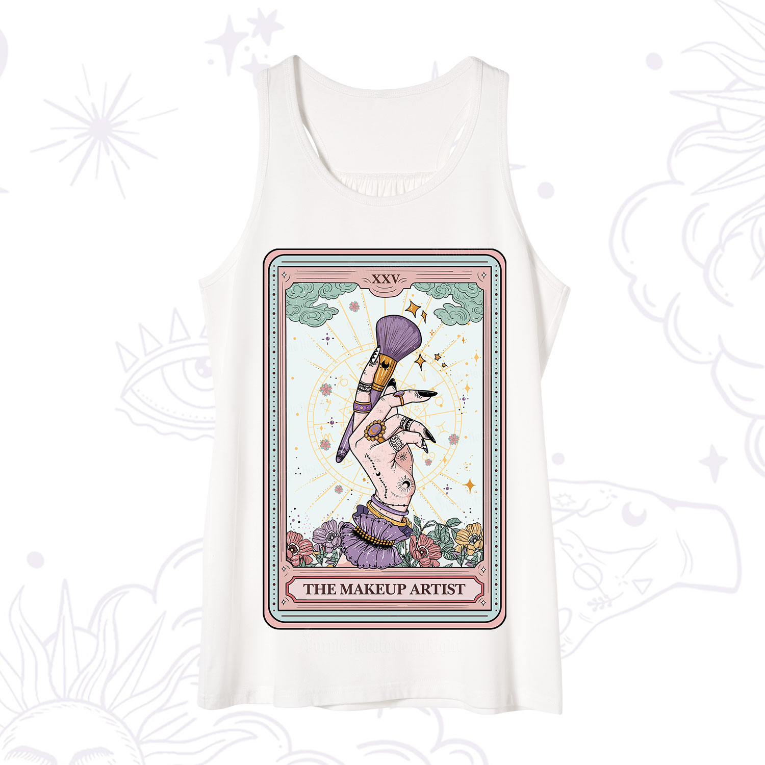 Purplehecate The Makeup Artist Tarot Tank