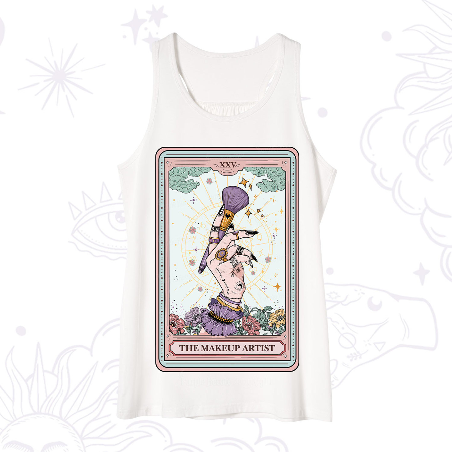 Purplehecate The Makeup Artist Tarot Tank