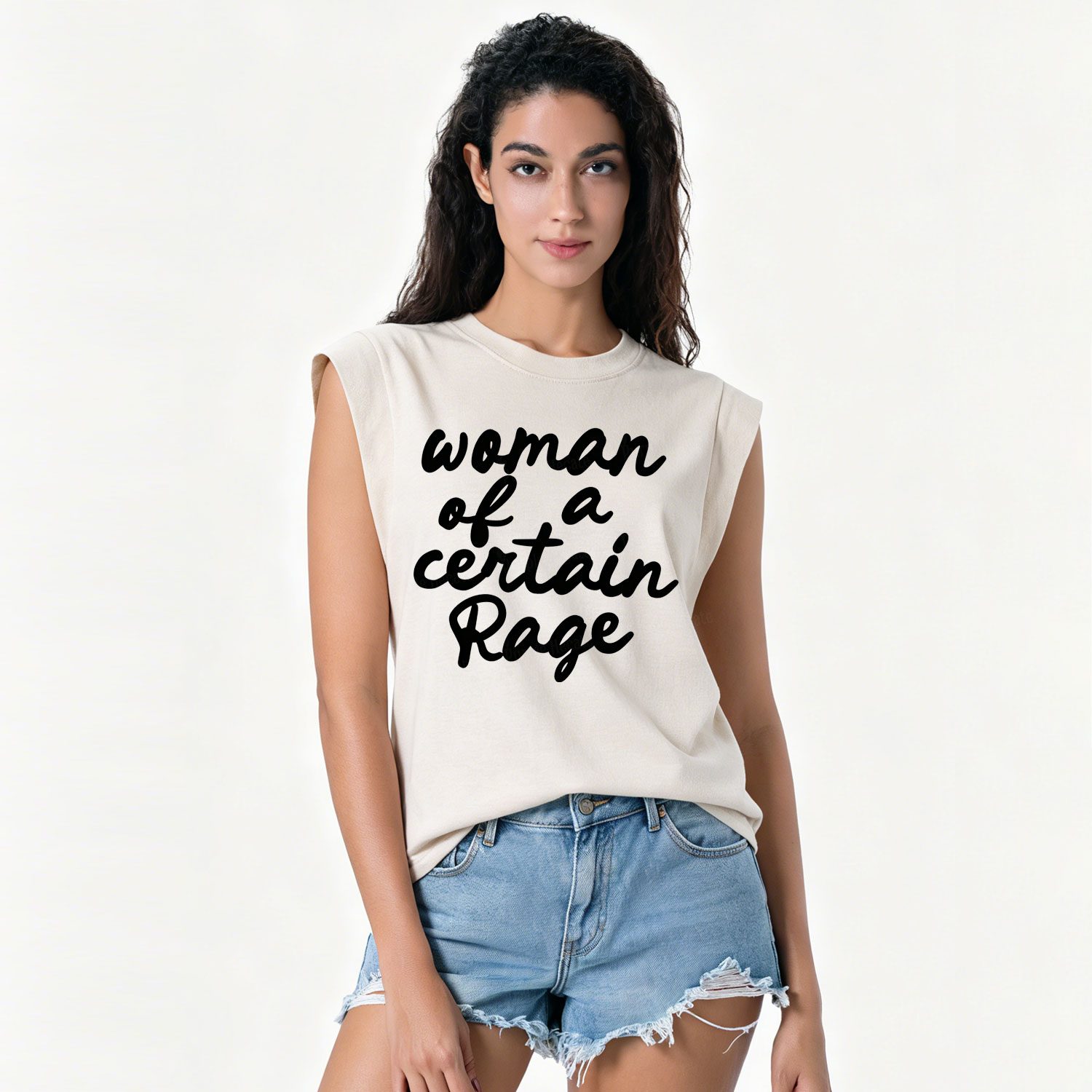 Purplehecate Women of a Certain Rage Vintage Washed Tank