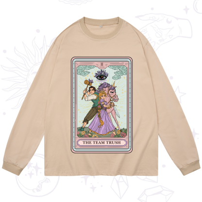 Purplehecate The Team Trush Tarot Card Long Sleeve T-Shirt