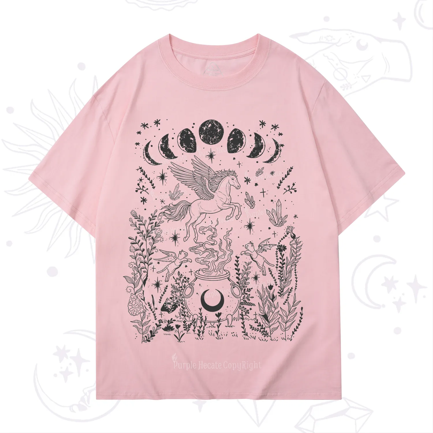 Purplehecate Celestial Pegasus T-Shirt