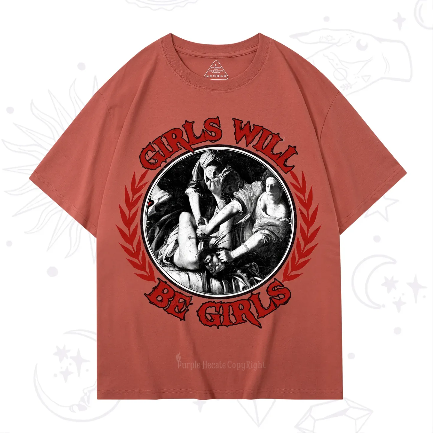 Purplehecate Girls Will Be Girls Witch T-Shirt