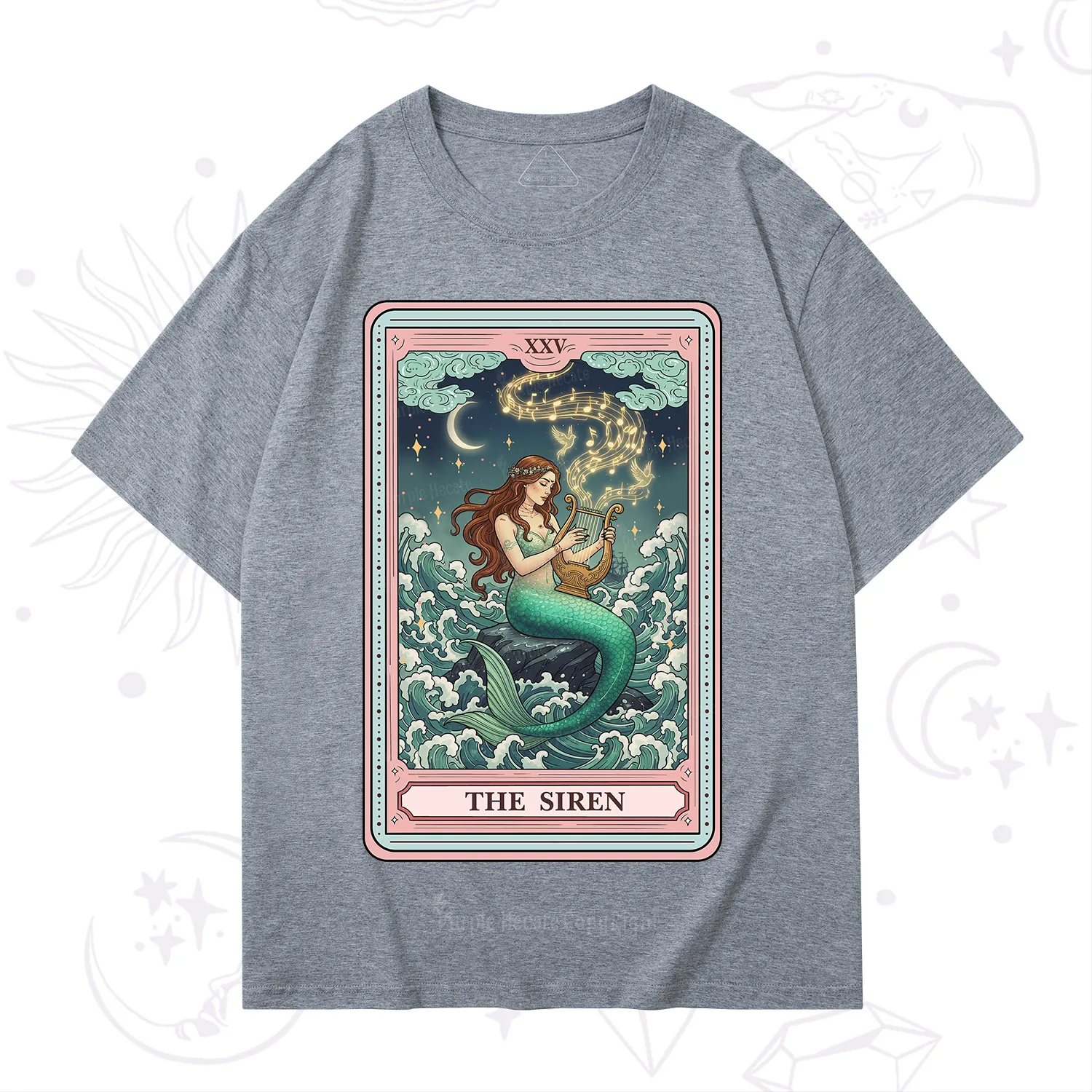 Purplehecate The Siren Tarot T-Shirt