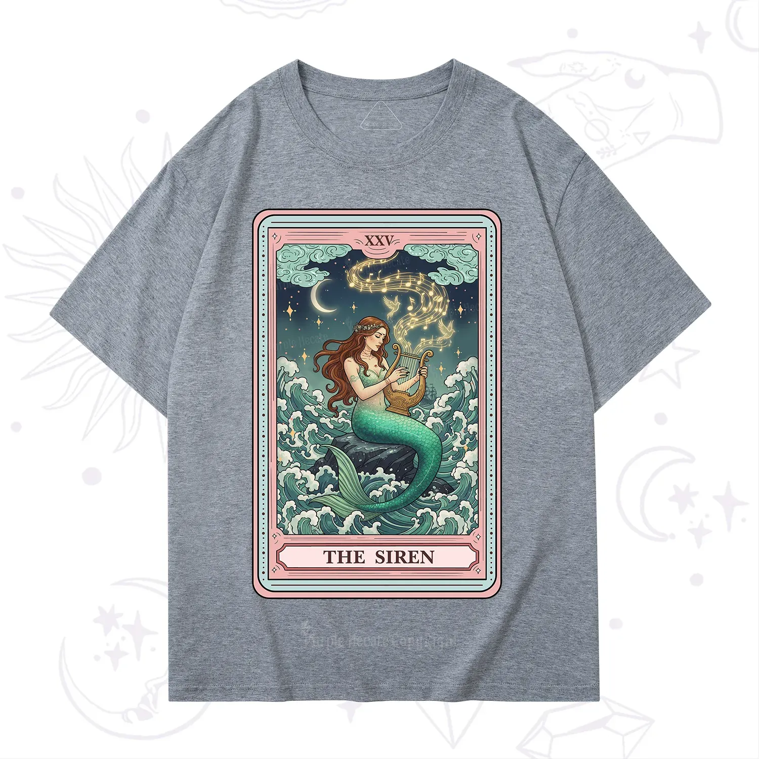 Purplehecate The Siren Tarot T-Shirt