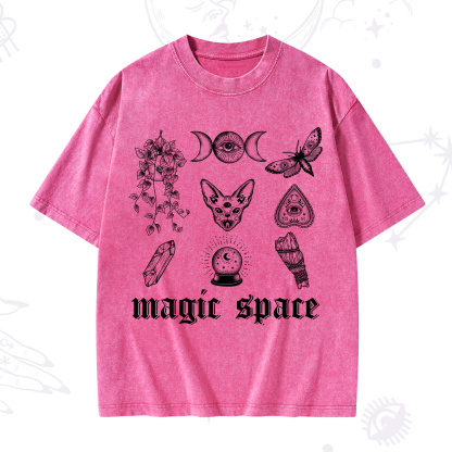 Purplehecate Magic Space Washed T-Shirt