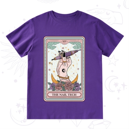 Purplehecate The Nail Tech Tarot Card T-Shirt