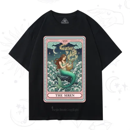 Purplehecate The Siren Tarot T-Shirt