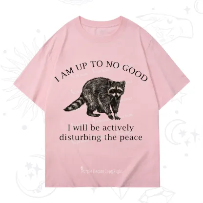 Purplehecate Trash Raccoon Backyard Wildlife T-Shirt
