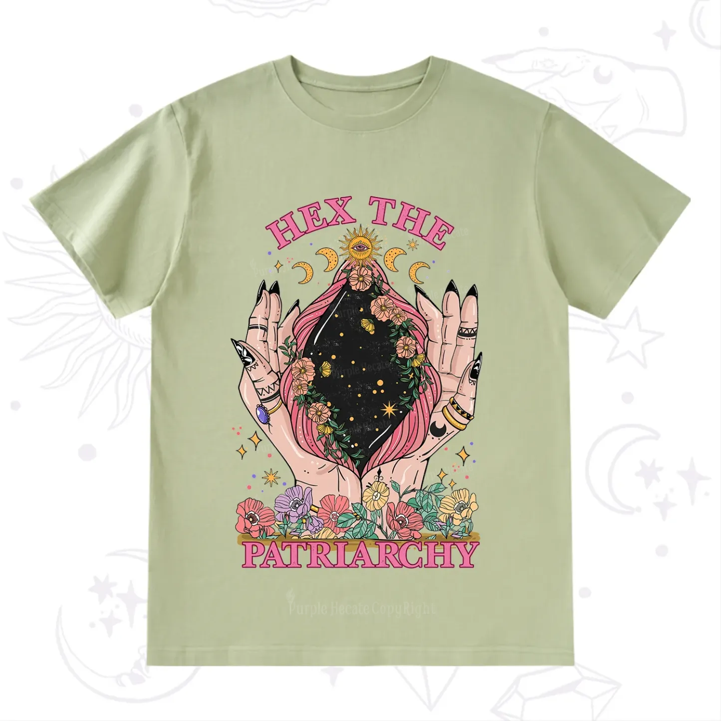 Purplehecate Hex The Patriarchy T-Shirt