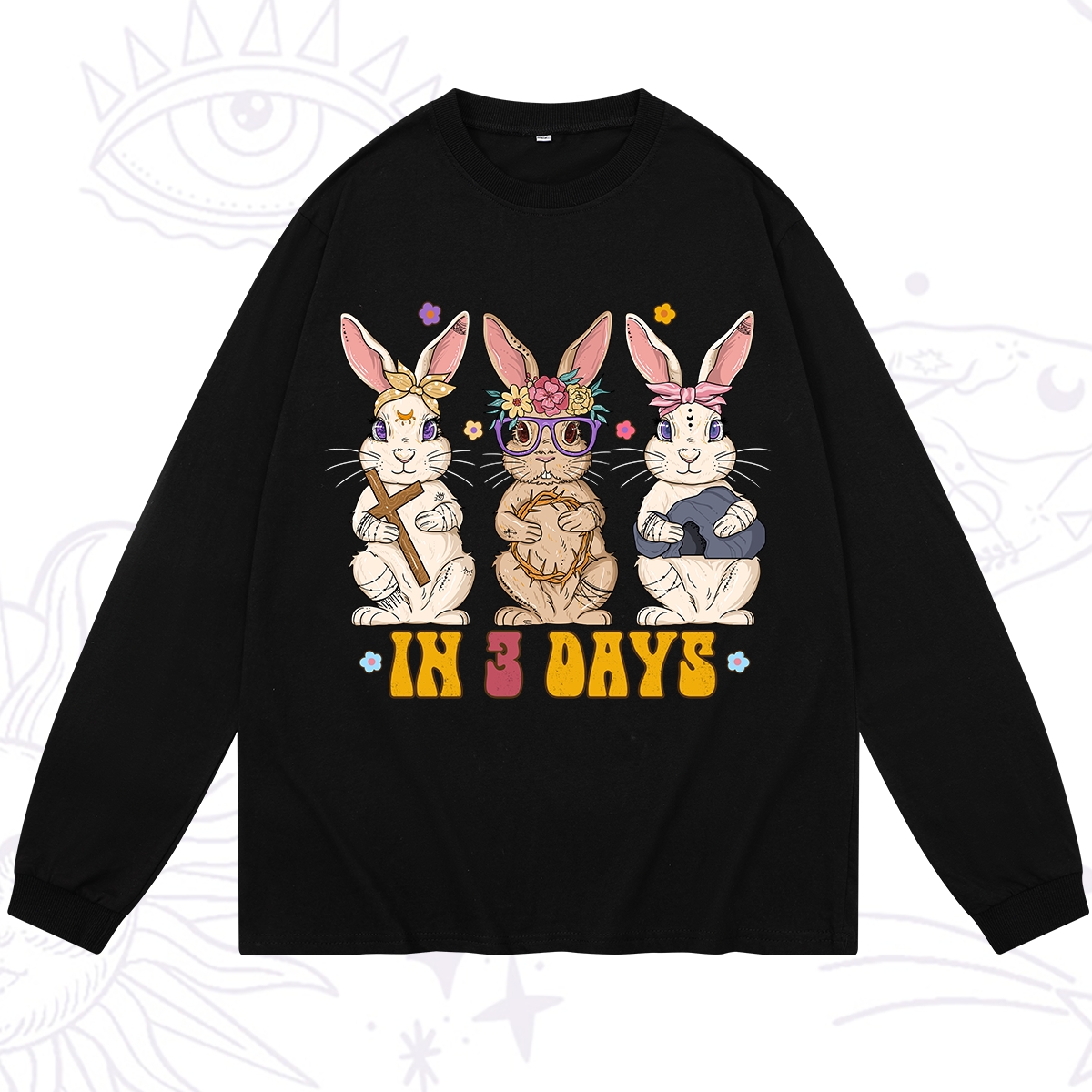 Purplehecate In 3 Days Easter Long Sleeve T-Shirt
