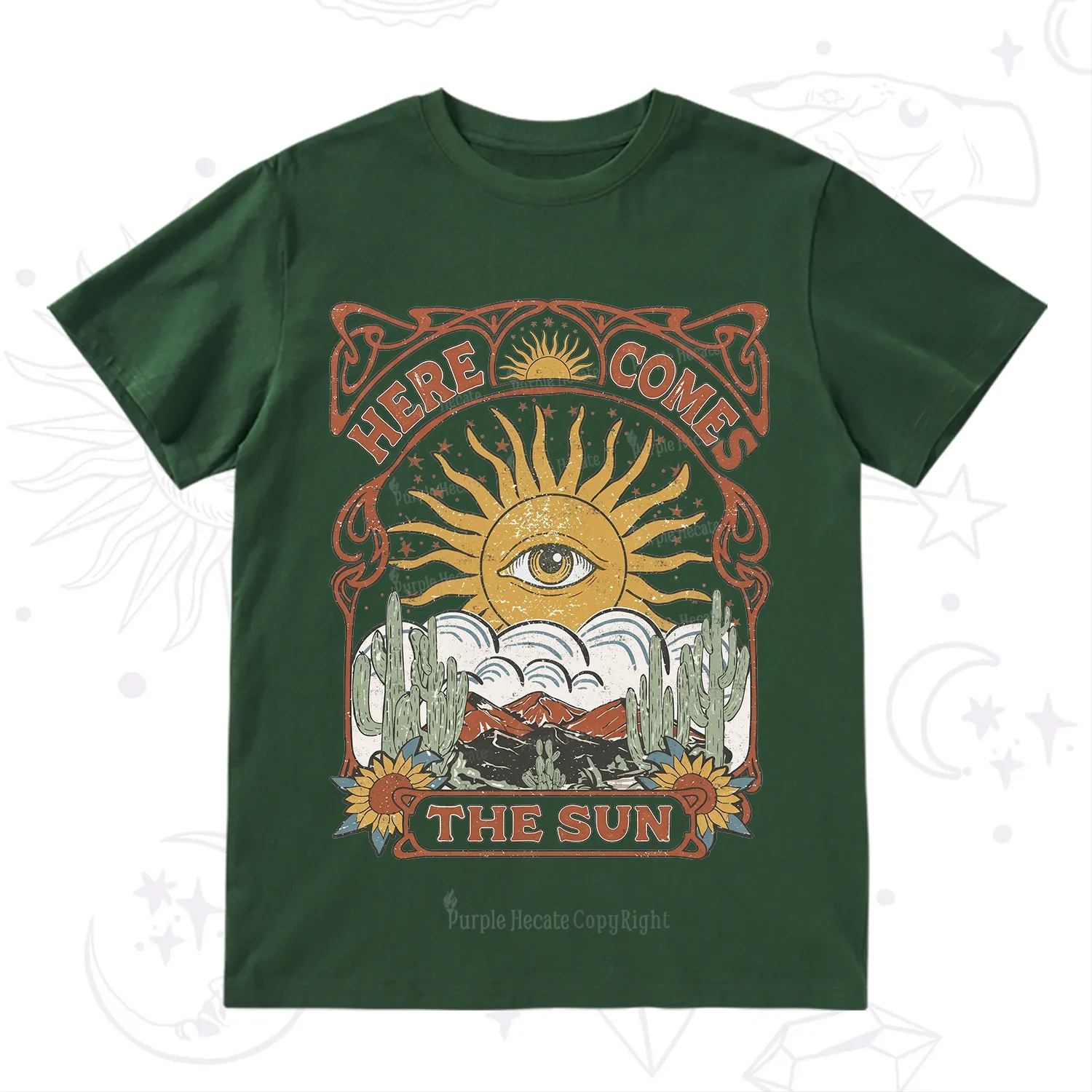 Purplehecate Here Comes The Sun T-Shirt