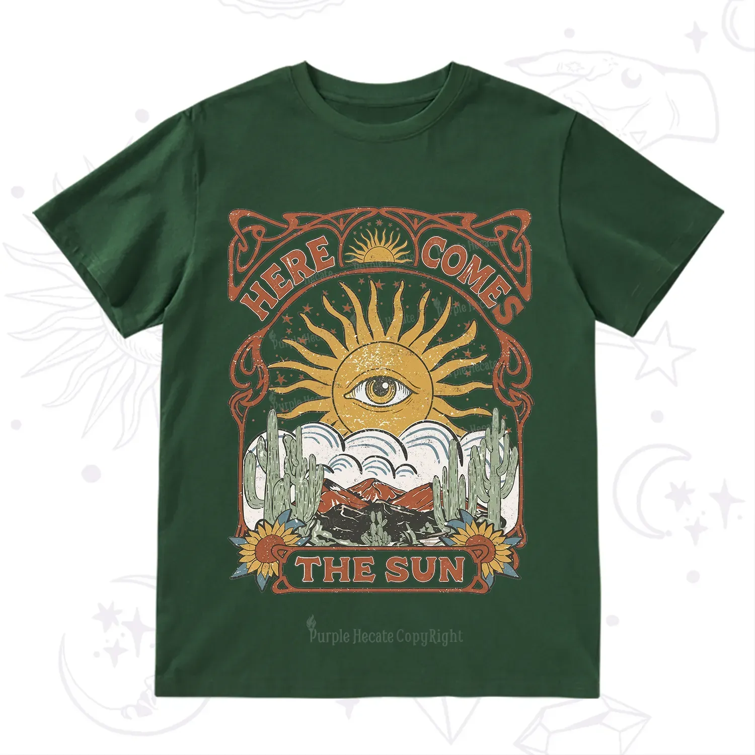 Purplehecate Here Comes The Sun T-Shirt