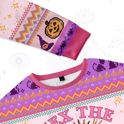 Purplehecate Hex The Patriarchy Witchy Ugly Halloween Sweatshirts