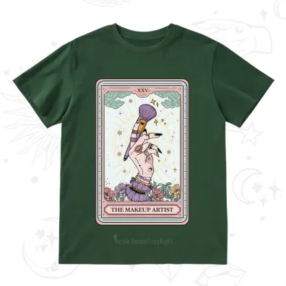 Purplehecate The Makeup Artist Tarot T-Shirt