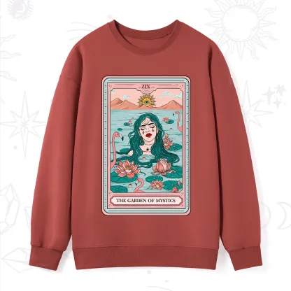 Purplehecate The Garden Of Mystics Tarot Sweatshirt