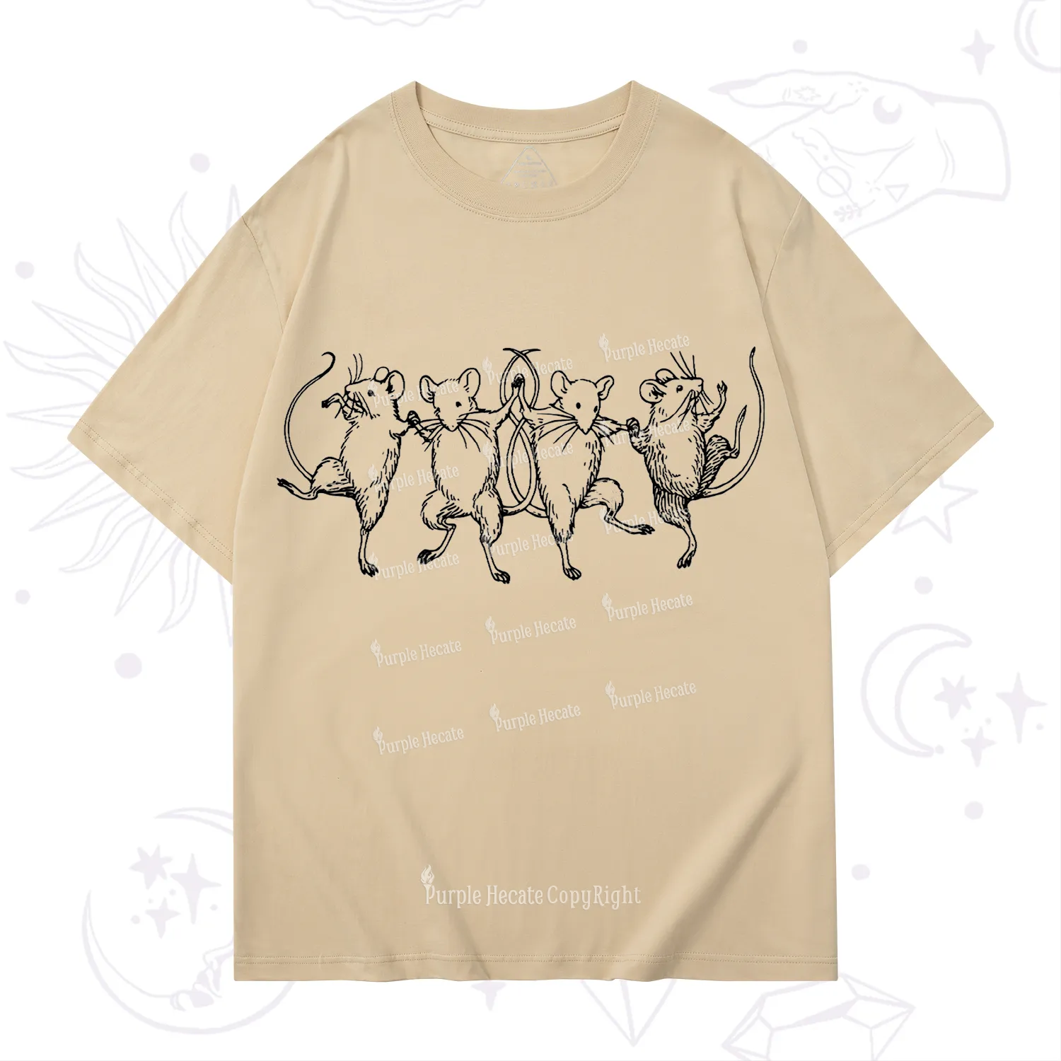 Purplehecate Dancing Rats T-Shirt