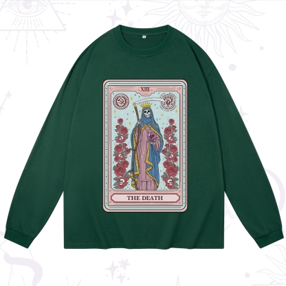 Purplehecate The Death Tarot Long Sleeve T-Shirt