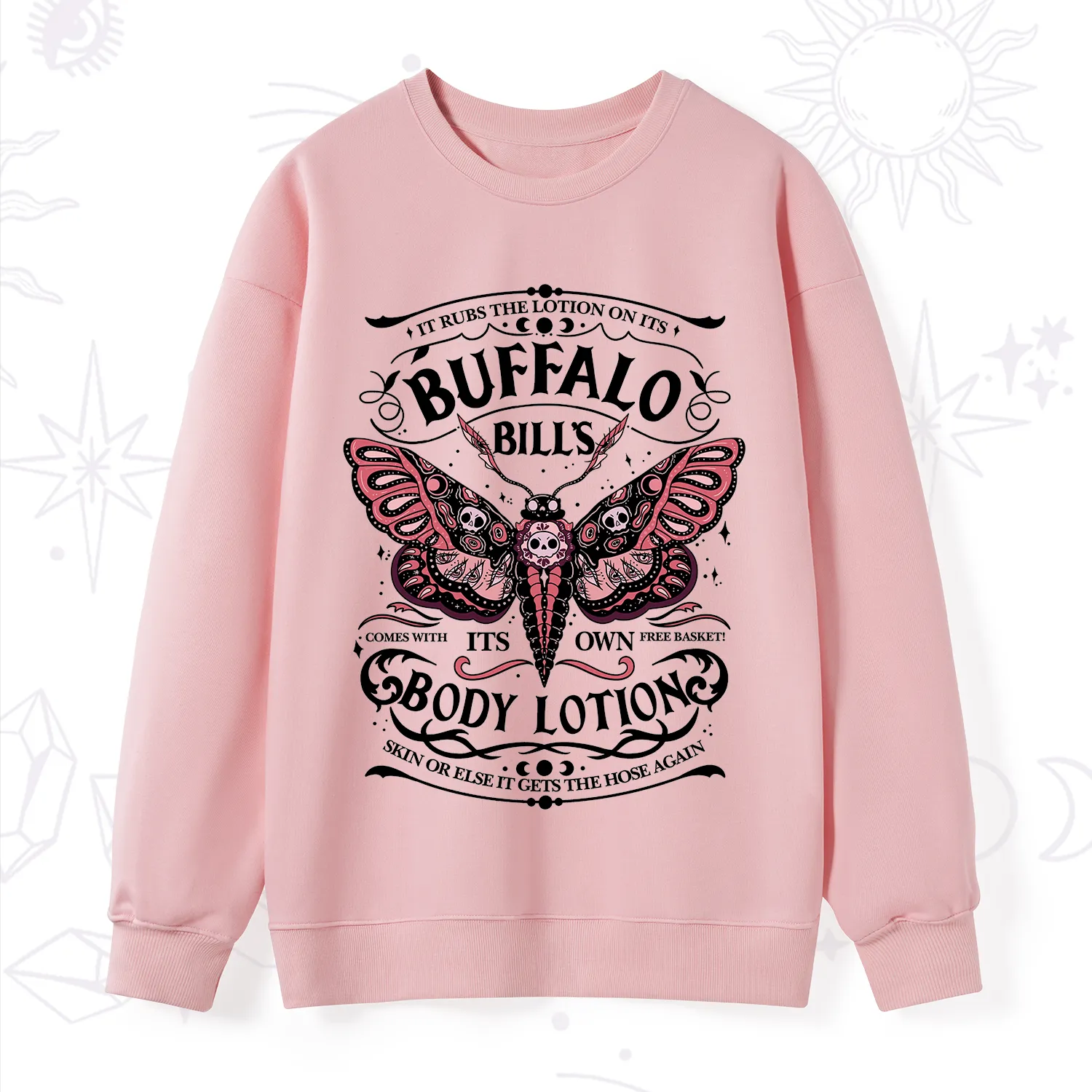 Purplehecate Buffalo Bill's Body Lotion Sweatshirt