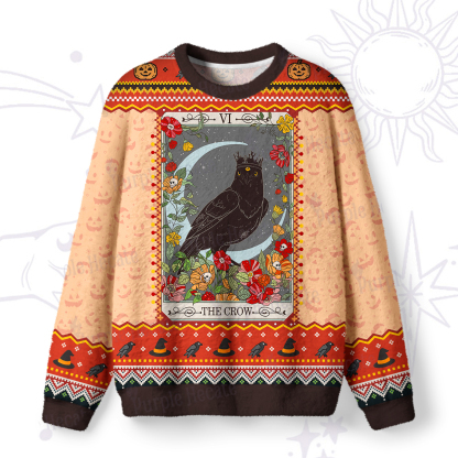 Purplehecate The Crow Tarot Ugly Halloween Sweatshirts