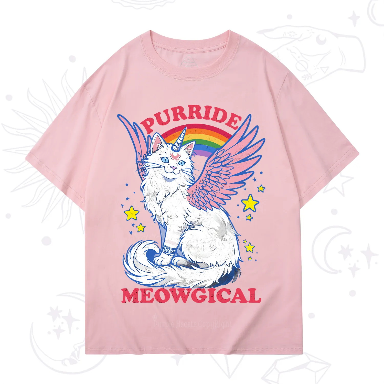 Purplehecate Purride Meowgical T-Shirt
