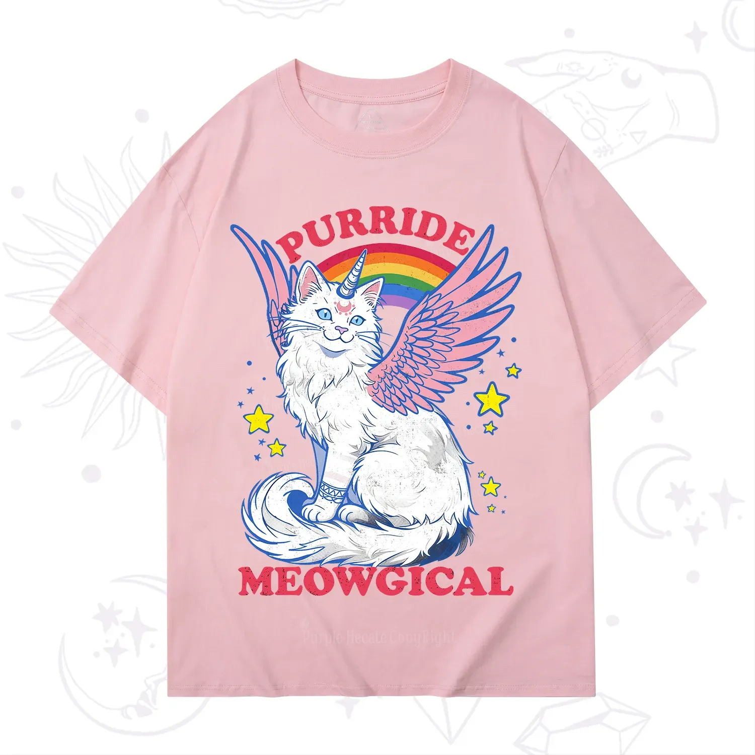 Purplehecate Purride Meowgical T-Shirt