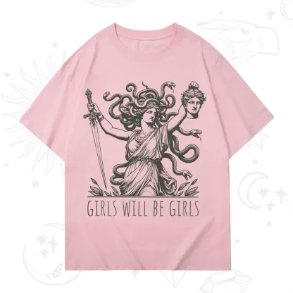 Purplehecate Girls Will Be Girls Medusa T-Shirt