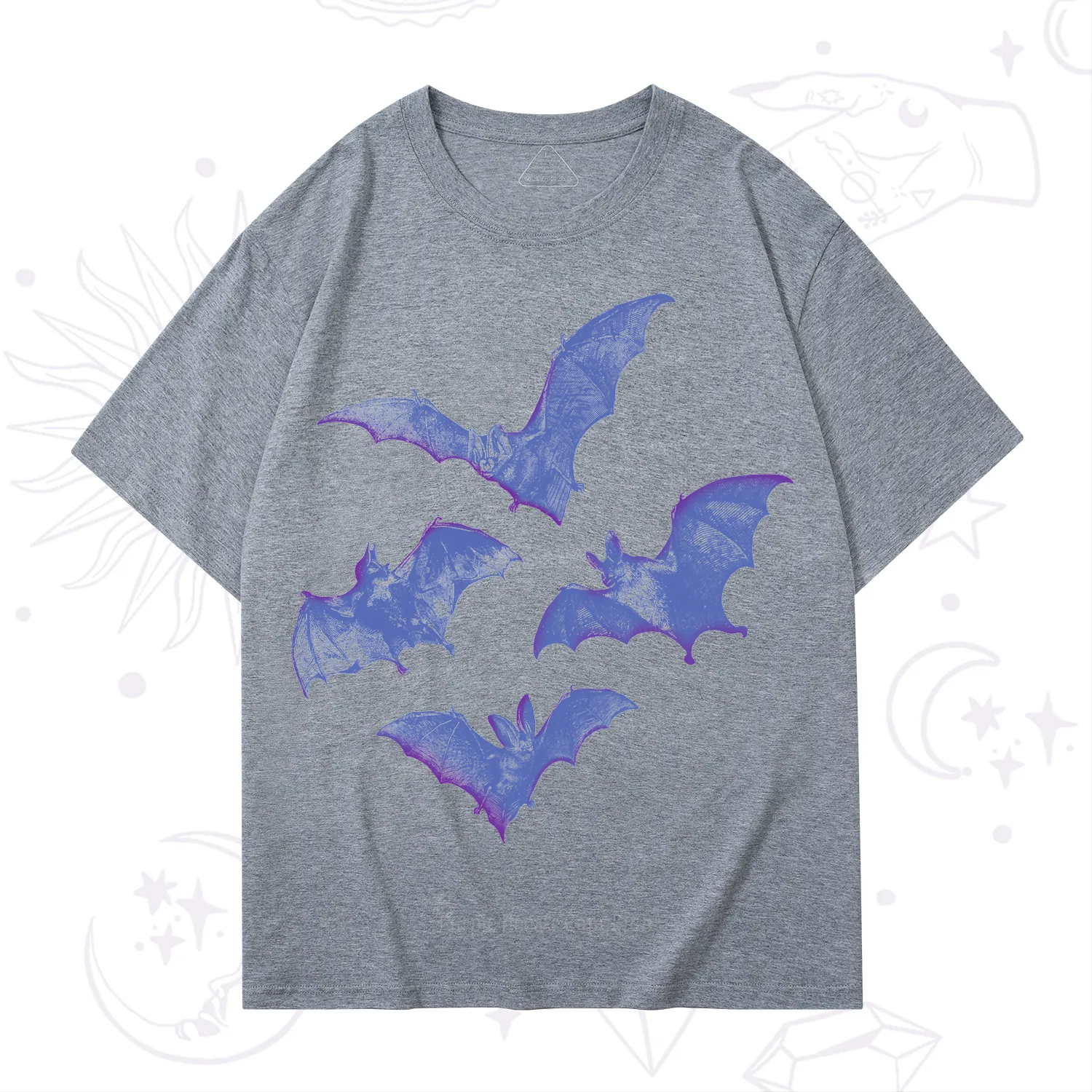 Purplehecate Vintage Bats T-Shirt