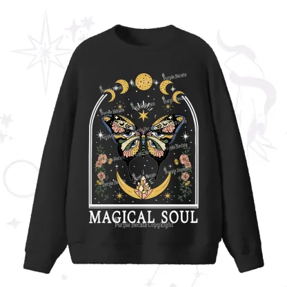 Purplehecate Magical Soul Fuzzy Ugly Sweater