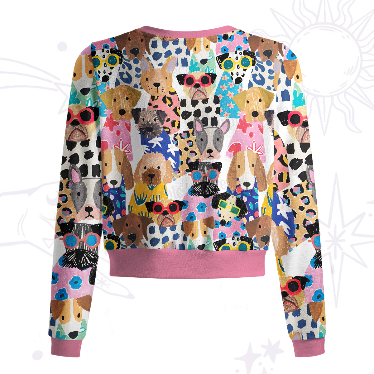 Purplehecate Puppy Parade Knit Cardigan