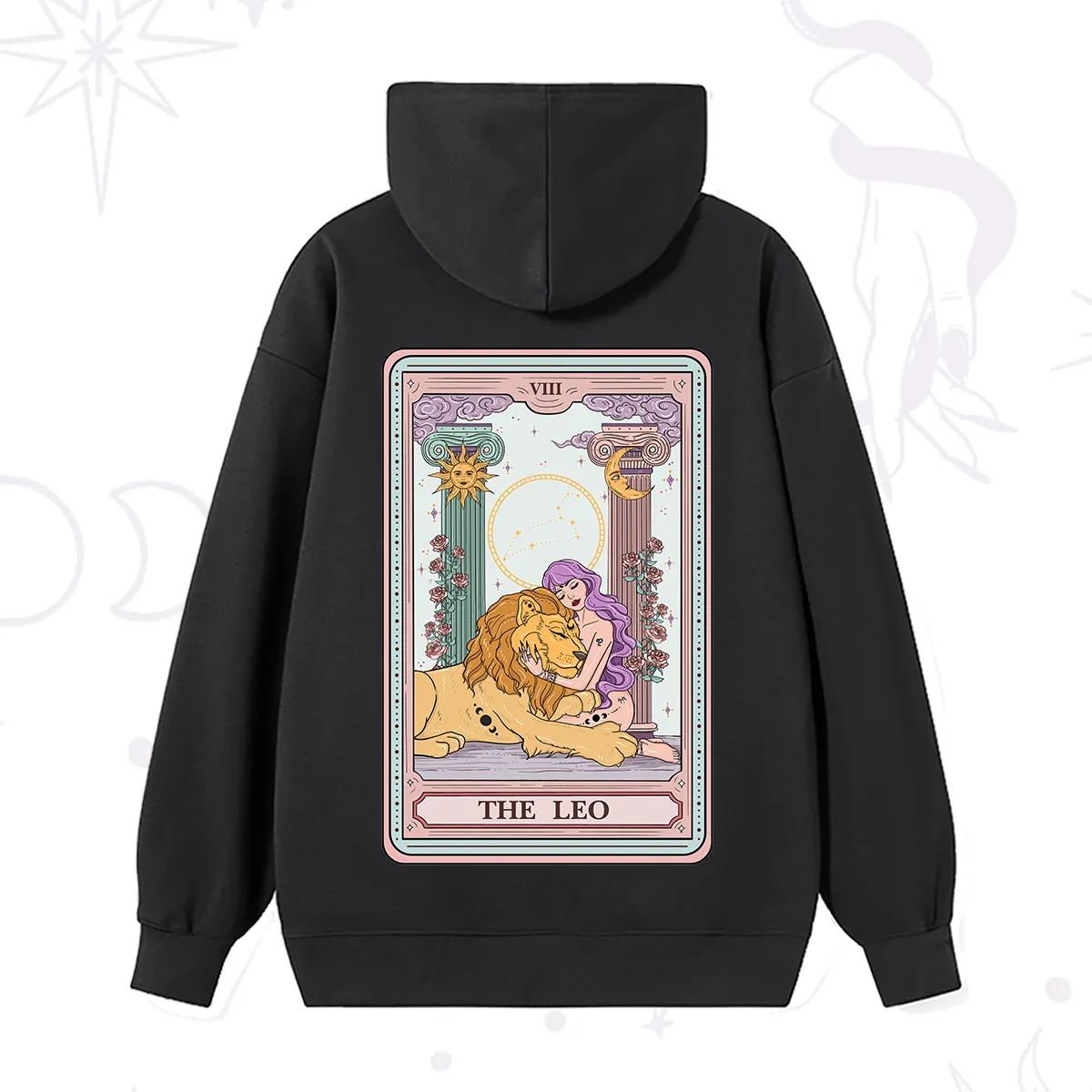 Purplehecate The Leo Goddess Tarot Hoodie