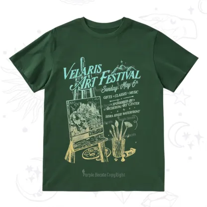 Purplehecate Starlight Court Art Show T-Shirt