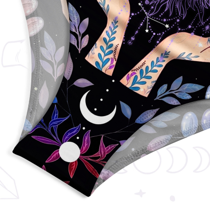 Purplehecate Cosmic Moon Ritual One-Piece Swimsuit