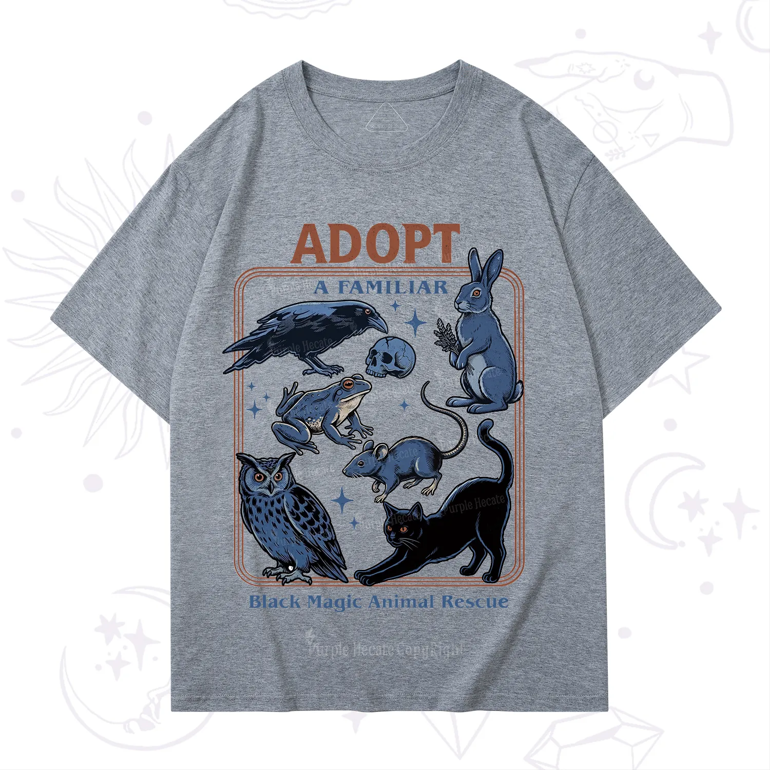 Purplehecate Adopt a Familiar T-Shirt