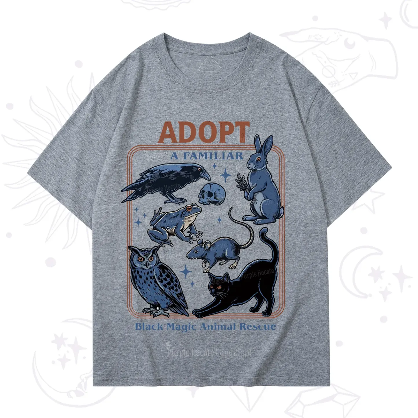 Purplehecate Adopt a Familiar T-Shirt
