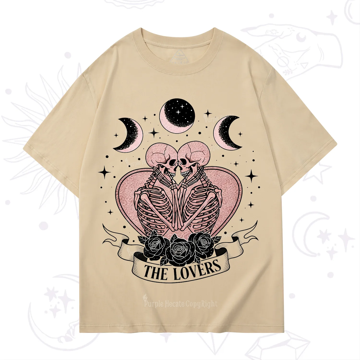 Purplehecate The Lovers of Skeletons T-Shirt
