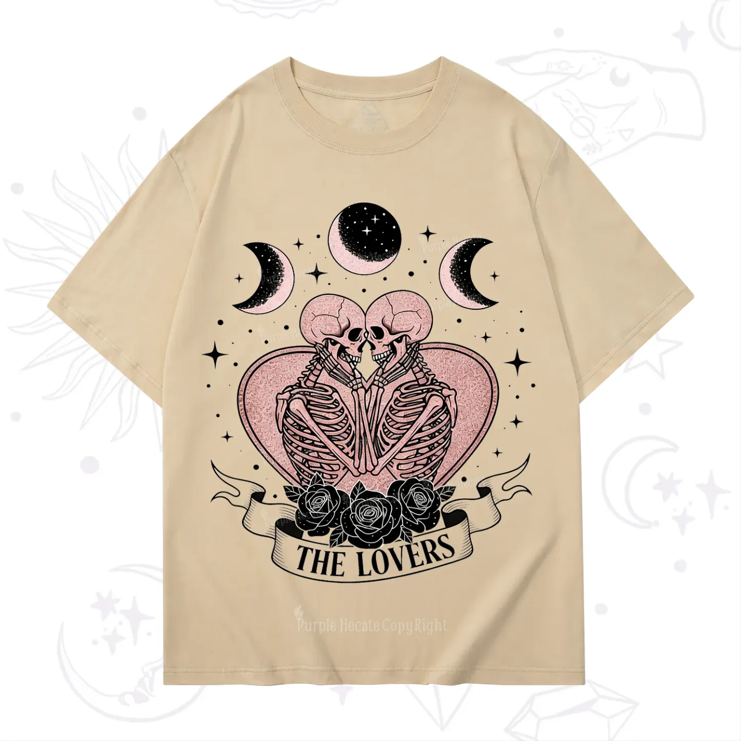 Purplehecate The Lovers of Skeletons T-Shirt