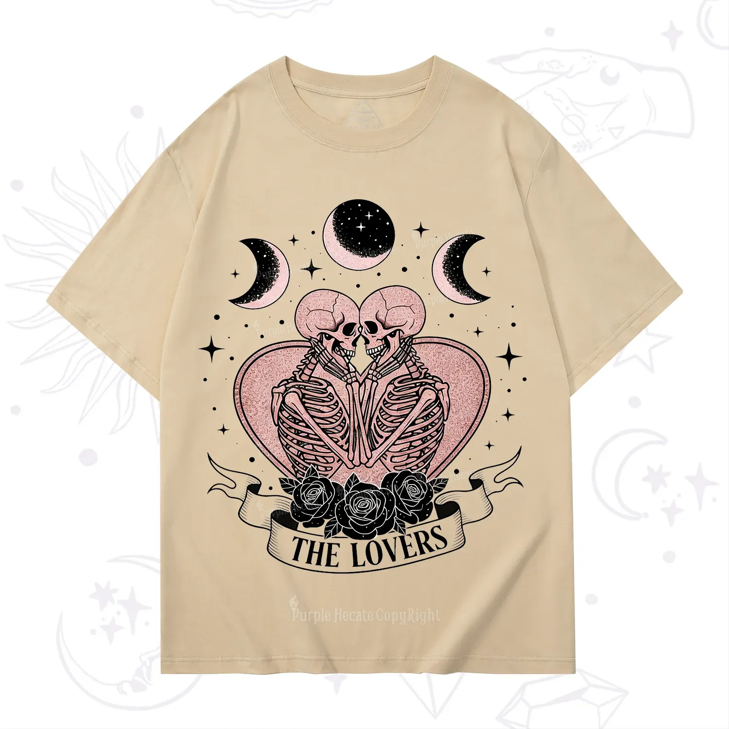 Purplehecate The Lovers of Skeletons T-Shirt