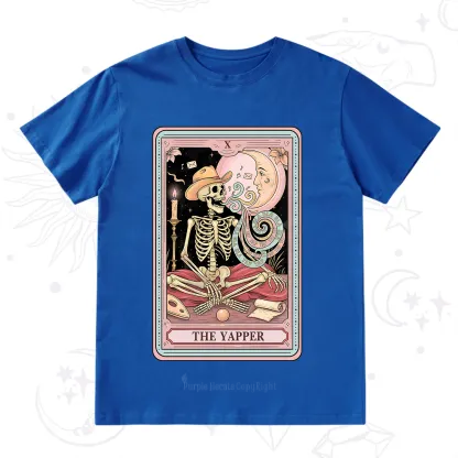 Purplehecate The Skeleton Yapper Tarot T-Shirt