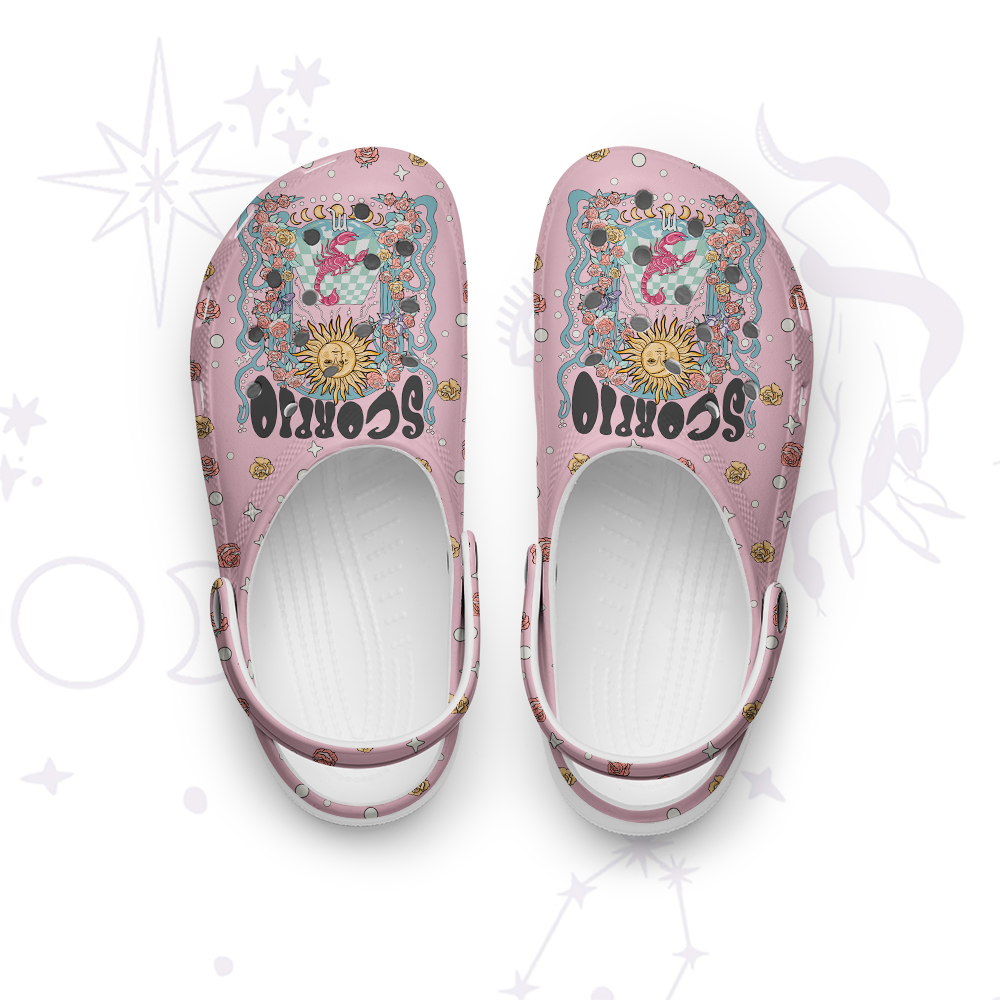 Purplehecate Scorpio Spirit Zodiac Rubber Clogs