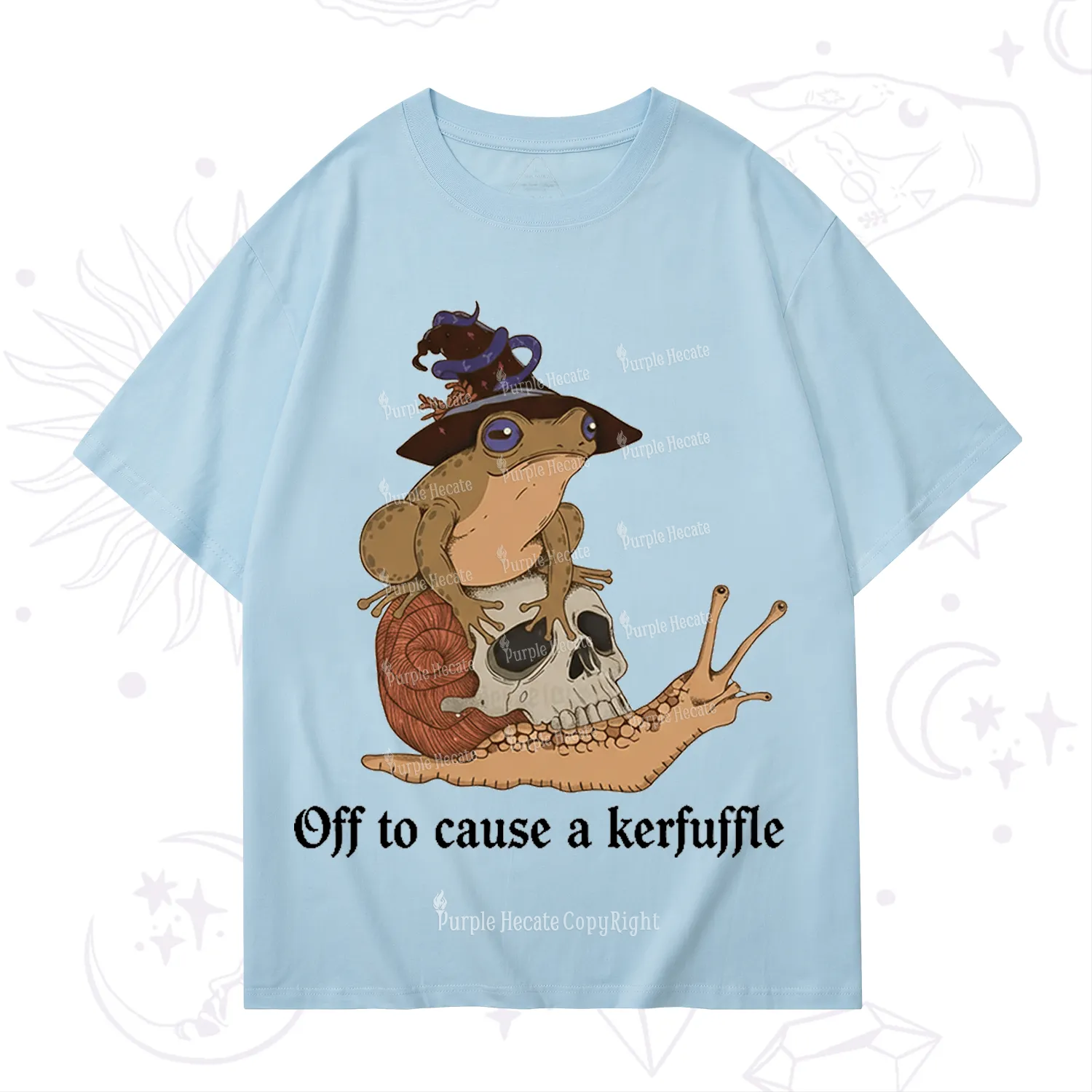 Purplehecate Off To Cause A Kerfuffle T-Shirt