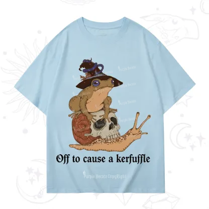 Purplehecate Off To Cause A Kerfuffle T-Shirt