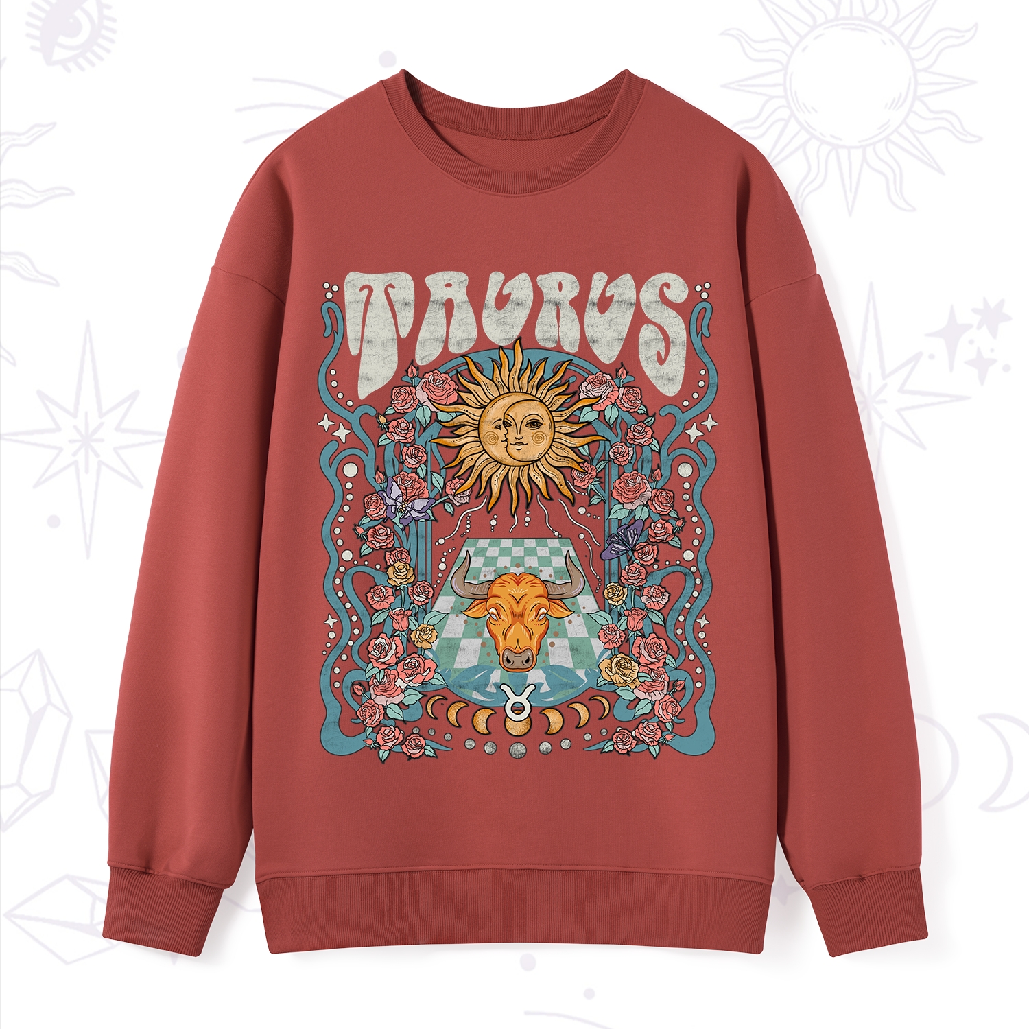 Purplehecate Taurus Spirit Zodiac Sweatshirt